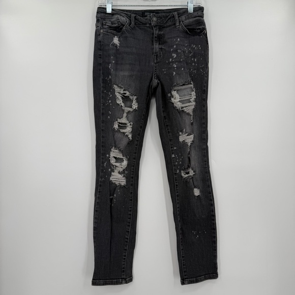 Judy Blue Denim - Judy blue boyfriend fit black‎ jeans 7/28